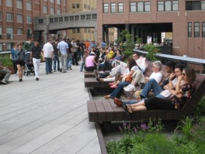 Highline Bench on Rails